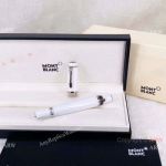 New Mont Blanc Boheme Fake Fountain Pen White and Silver